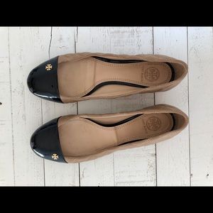 Tory Burch Leather Ballet Flat